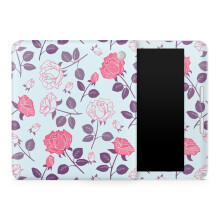 Pele para Tablet Compatível com Kobo Libra 2 (2023) - Floral Vintage - Vinil 3M Premium