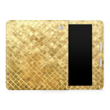 Custodia protettiva per tablet compatibile con Kobo Libra 2 (2023) - Gold Tiles - Pellicola protettiva in vinile 3M di alta qualit    - Facile da a