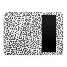 Pele de Fibra de Carbono Compatível com Kobo Libra 2 (2023) - Estampa Leopardo da Neve