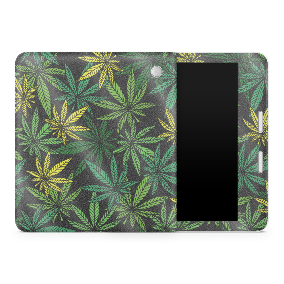 Glossy Glitter Tablet Skin Compatible With Kobo Libra 2 (2023) - Cannabis Culture - Premium 3M Vinyl Protective Wrap Decal Cover - Easy To Apply | Cra 198164946934