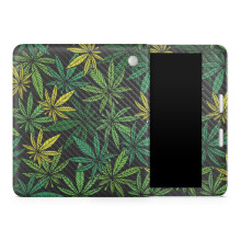 Película de Fibra de Carbono para Kobo Libra 2 (2023) - Cultura Cannabis - Decalque Protetor 3M