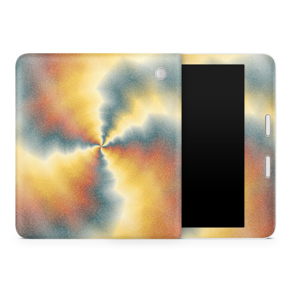 Funda Brillante Con Purpurina Para Tableta Compatible Con Kobo Libra 2 (2023) - Ojo De La Tormenta - Vinilo 3M Premium Protector - F Cil De Aplic-image