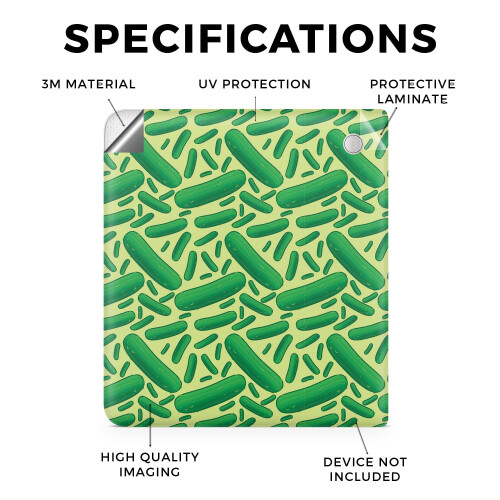 Skin para Tablet Compatível com Kobo Libra 2 (2023) - Pickles - Decalque Protetor Premium 3M 1
