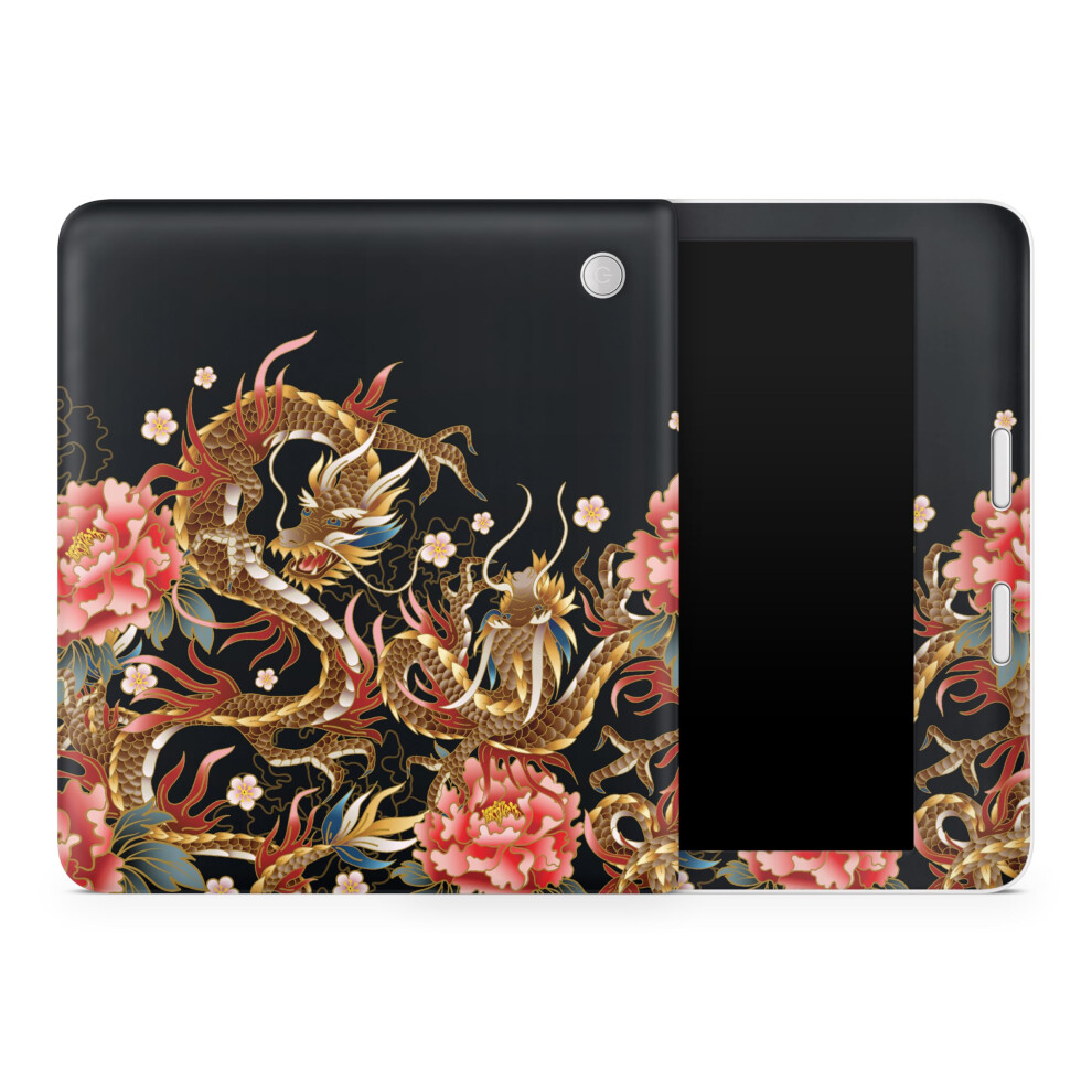 Compatibilit Compatible Avec Kobo Libra 2 (2023) - Stitch Dragons - Premium 3M Vinyl Protective Wrap Decal Cover - Facile Appliquer | Fabriqu-image