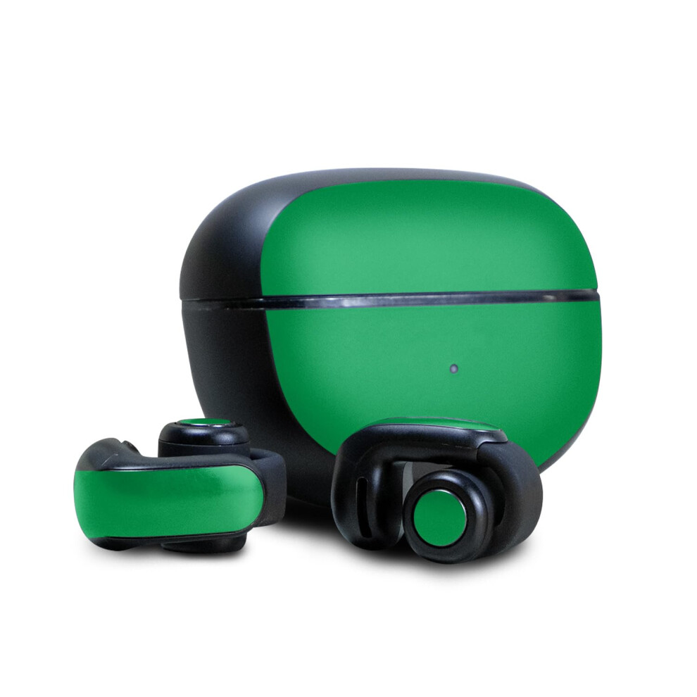 Skin Compatible With Bose Ultra Open Earbuds - Solid - Premium 3M Vinyl Protective Wrap Decal Cover - Easy To Apply | Crafted In The Usa By Migh Green 198460604651