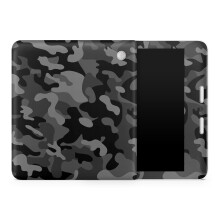 Custodia protettiva per tablet compatibile con Kobo Libra 2 (2023) - Nero mimetico - Pellicola protettiva in vinile 3M di alta qualit    - Facile d