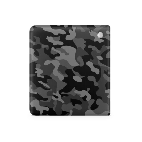Capa para Tablet Compatível com Kobo Libra 2 (2023) - Preto Camo - Decalque Protetor em Vinil 3M 2