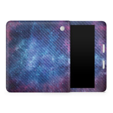Pele de Carbono para Tablet Compatível com Kobo Libra 2 (2023) - Nebula - Decalque Protetor 3M Vinil