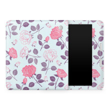 Pele Brilhante Glitter Compatível com Kobo Libra 2 (2023) - Floral Vintage - Vinil Protetor Premium 3M