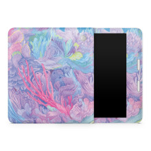 Custodia protettiva lucida glitterata per tablet compatibile con Kobo Libra 2 (2023) - Dreamy Reef - Pellicola protettiva in vinile 3M di alta qu