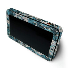 Piel de fibra de carbono Mayyyskins para Amazon Echo Show 5 (Gen 1 y Gen 2) - Rift | Acabado de fibra de carbono con textura duradera | Fcil de apli