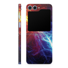 Película de Telefone Compatível com Samsung Galaxy Z Flip 6 - Cor Relâmpago - Vinil 3M Premium