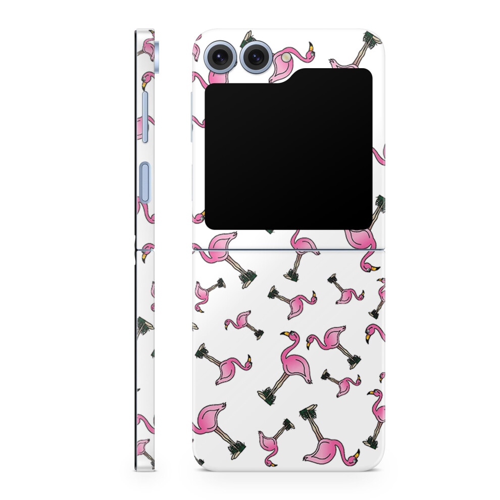 Skin Protettiva Compatibile Con Samsung Galaxy Z Flip 6 - Cool Flamingo - Pellicola Protettiva In Vinile 3M Di Alta Qualit - Facile Da Applicare-image