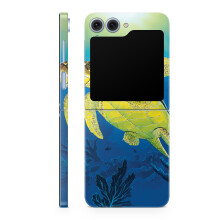 Película para Samsung Galaxy Z Flip 6 - Turtle Dreams - Vinil Protetor 3M - Fácil de Aplicar | Feito nos EUA