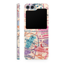 Película para Samsung Galaxy Z Flip 6 - Estilo Premium 3M - Adesivo Protetor Fácil de Aplicar