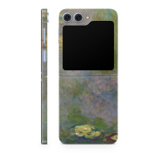 Piel del telfono Compatible con Samsung Galaxy Z Flip 6 - Liros de agua - Cubierta de calcomana protectora de vinilo 3M Premium - Fcil de aplicar