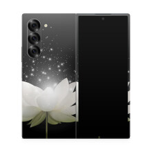 Skin para Telefone Compatível com Samsung Galaxy Z Fold 6 - Twilight Lotus - Vinil 3M Premium - Fácil de Aplicar