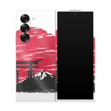 Pelcula brillante para el telfono brillo compatible con Samsung Galaxy Z Fold 6 - Estilo japons - Cubierta de calcomana protectora de vinilo 3M p