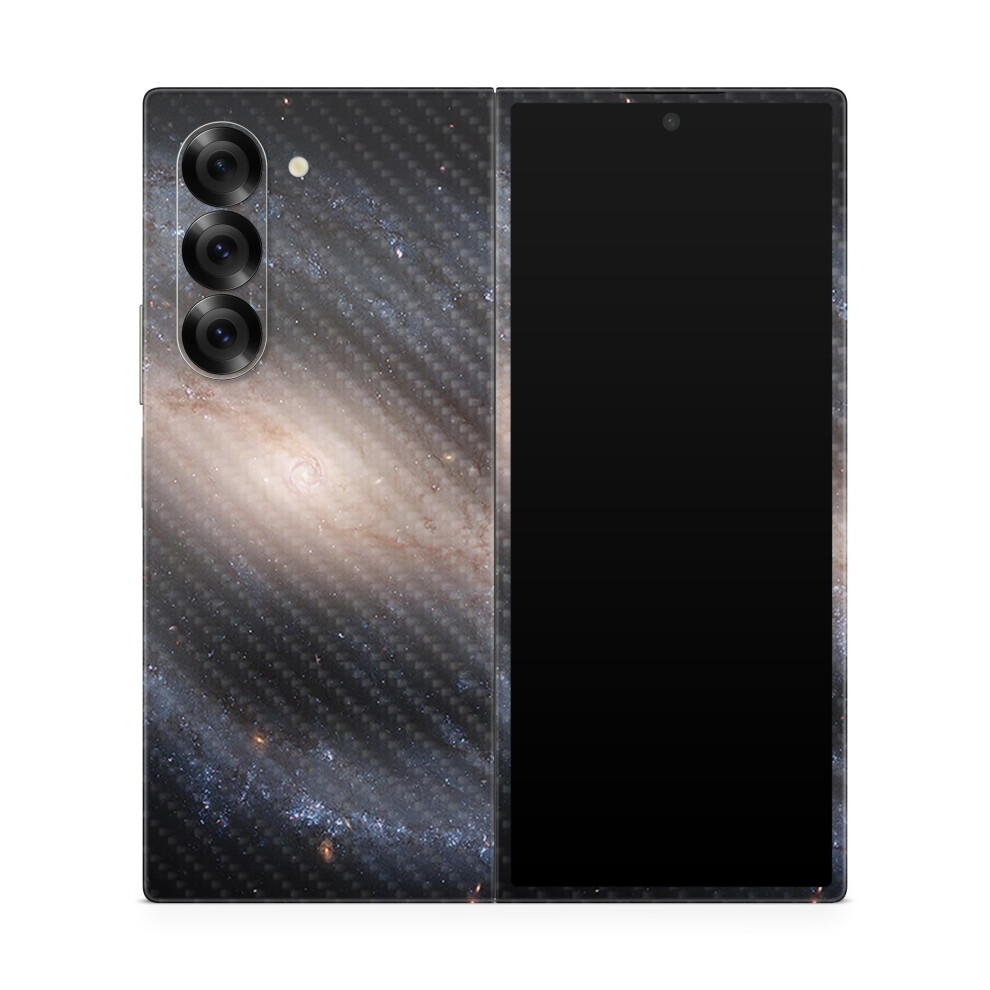 Carbon Fiber Phone Skin Compatible With Samsung Galaxy Z Fold 6 - Eridanus - Premium 3M Vinyl Protective Wrap Decal Cover - Easy To Apply | Crafted In 198460954138