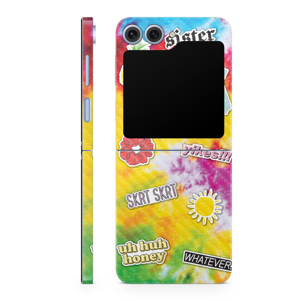 Carbon Fiber Phone Skin Compatible With Samsung Galaxy Z Flip 6 - Vsco4 - Premium 3M Vinyl Protective Wrap Decal Cover - Easy To Apply | Crafted In Th 198460972163