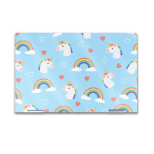 Custodia protettiva lucida con glitter per laptop compatibile con HP Envy x360 14 (2023) - Unicorn Perfection - Pellicola protettiva in vinile 3M