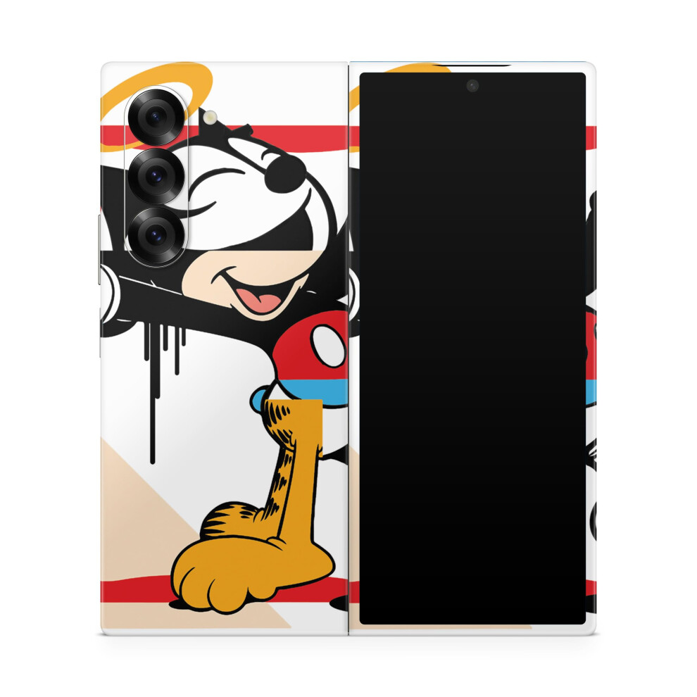 Phone Skin Compatible With Samsung Galaxy Z Fold 6 - Character Swap - Premium 3M Vinyl Protective Wrap Decal Cover - Easy To Apply | Crafted In The Us 198460955890