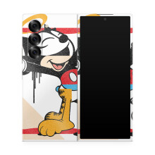Skin protettiva lucida con glitter compatibile con Samsung Galaxy Z Fold 6 - Character Swap - Pellicola protettiva in vinile 3M di alta qualit -