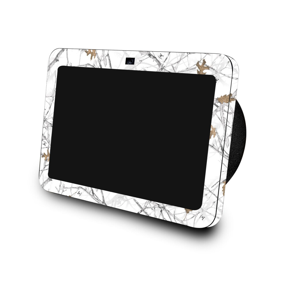 Cover Protettiva Lucida Glitterata Compatibile Con Amazon Echo Show 8 (3A Generazione 2023) - Conceal Snow - Pellicola Protettiva In Vinile 3M Di-image