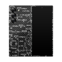 Pelcula de fibra de carbono Piel compatible con Samsung Galaxy Z Fold 6 - Matemtica - Cubierta de calcomana protectora de vinilo 3M premium 3M - F