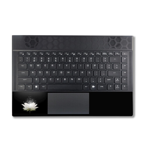 MightySkins Skin Compatível com Alienware X14 R2 (2023) Full Wrap Kit - Twilight Lotus 1