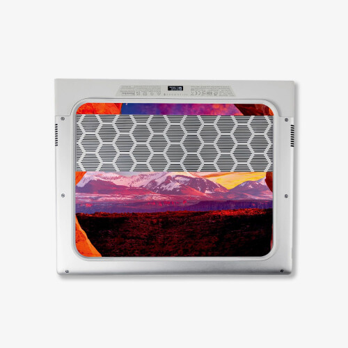 MightySkins Skin Compatível com Alienware X14 R2 (2023) - Envoltório Completo - Vibrante Arco 2