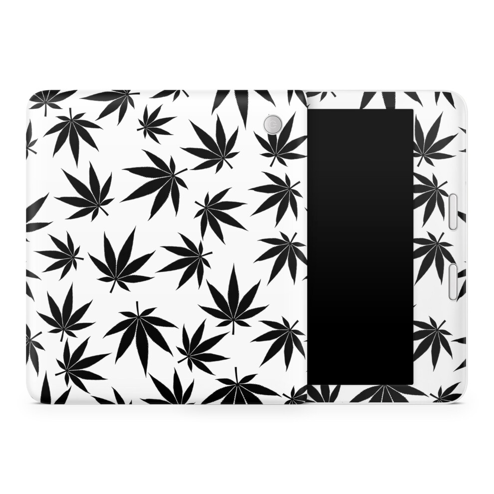 Tablet Skin Compatible With Kobo Libra 2 (2023) - Pot Leaves - Premium 3M Vinyl Protective Wrap Decal Cover - Easy To Apply | Crafted In The Usa Black 198164946552