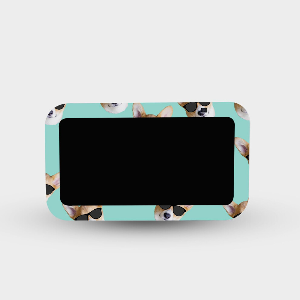 Mightyskins Skin Compatible With Amazon Echo Show 5 (Gen 3) - Cool Corgi | Protective Durable And Unique Vinyl Decal Wrap Cover | Easy To Apply Rem 198164090798