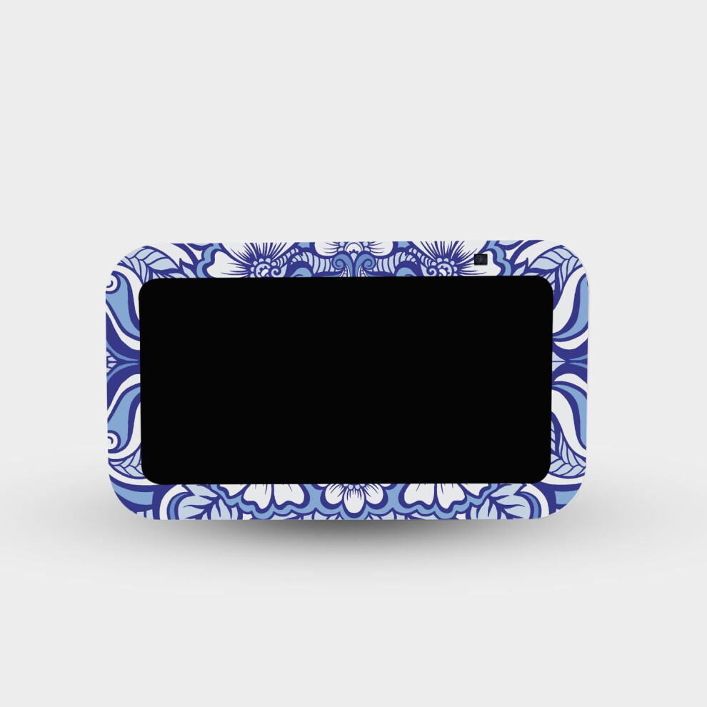 Mightyskins Skin Compatible Avec Amazon Echo Show 5 (Gen 3) - Flower Mandala | Couvercle D'enveloppe De D Calcomanie En Vinyle Durable Et Unique-image