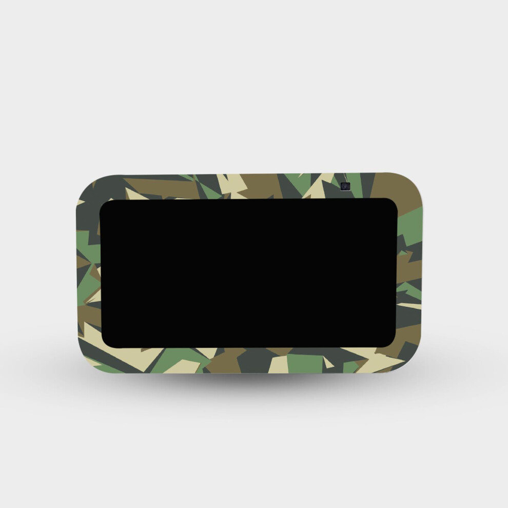 Mightyskins Skin Compatible With Amazon Echo Show 5 (Gen 3) - Polygonal Camo | Protective Durable And Unique Vinyl Decal Wrap Cover | Easy To Apply 198164092754