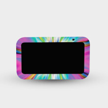MightySkins Skin Compatível com Amazon Echo Show 5 (Gen 3) - Vórtice Prismático | Protetor, Durável, e Único