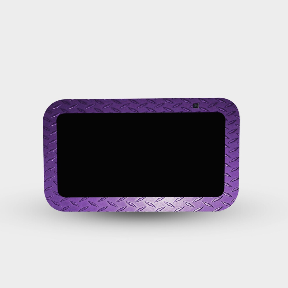 Skin Mightyskins Compatible Avec Amazon Echo Show 5 (3E GéNéRation) – Plaque Diamant Violet | Protection Durable Et Unique En Vinyle | Applicatio-image