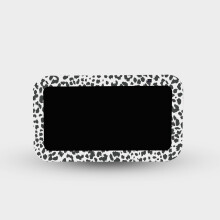 MightySkins Película Compatível com Amazon Echo Show 5 (Gen 3) - Estampa Leopardo da Neve