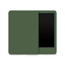 Mightyskins hud kompatibel med Amazon Kindle 6 -tommer 11. gen (2022) Fuld indpakning - Solid Olive | Beskyttende holdbar og unik vinylmærkatindp