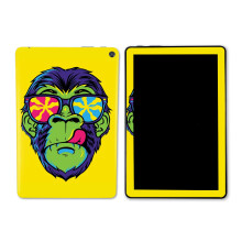 Mightyskins Skin compatible avec Amazon Kindle Fire HD 10 (2023) - Hypno Chimp | Couvercle d'enveloppe de d   calcomanie en vinyle durable et uniqu