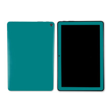 MightySkins Skin kompatibel mit Amazon Kindle Fire HD 10 (2023)  Solides Blaugrn | Schtzende, langlebige und einzigartige Vinyl-Aufkleber-Hll