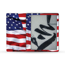MightySkins Skin Compatível com Amazon Kindle Scribe (2022) - Bandeira Americana | Protetor, Vinil Único