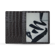 MightySkins Skin Compatible with Amazon Kindle Scribe (2022) Full Wrap - Black Gator Skin | Protective and Unique Vinyl Decal wrap Cover | Easy to Ap