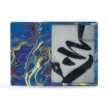 MightySkins Skin Compatível com Amazon Kindle Scribe (2022) - Blue Pour | Capa Protetora e Durável
