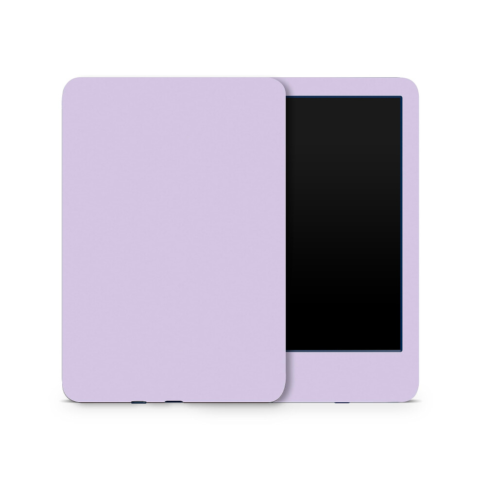 Skin Mightyskins Compatible Avec Amazon Kindle 6 Pouces 11E G N Ration (2022) - Lilas Uni | Protection Durable Et Unique En Vinyle | Application-image