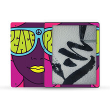 Mightyskins Skin compatible con Amazon Kindle Scribe (2022) envoltura completa - fluorescente rave | Cubierta de envoltura de calcomana de vinilo pr