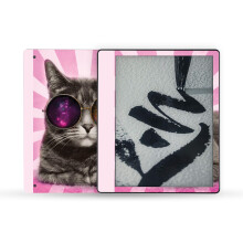 MightySkins Skin kompatibel mit Amazon Kindle Scribe (2022) Komplettumhllung  Galaxy Cat | Schtzende, langlebige und einzigartige Vinyl-Aufkle