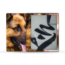 MightySkins Skin kompatibel mit Amazon Kindle Scribe (2022) Komplettumhllung  Deutscher Schferhund | Schtzende und einzigartige Vinyl-Aufkleb