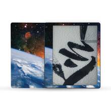 Mightyskins Skin compatible con Amazon Kindle Scribe (2022) Wrap Full Wrap - Global Sunrise | Cubierta de envoltura de calcomana de vinilo protector