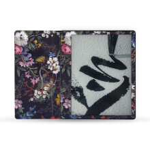 MightySkins Skin Compatible with Amazon Kindle Scribe (2022) Full Wrap - Midnight Blossom | Protective  and Unique Vinyl Decal wrap Cover | Easy to Ap